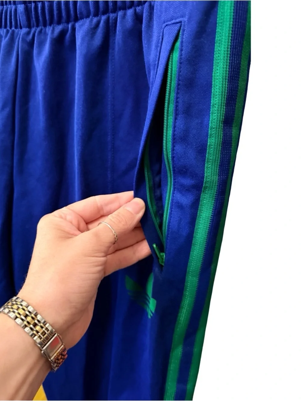 Adidas Originals Adicolor 70s Track Pants  Rare royal/green Men’s-M